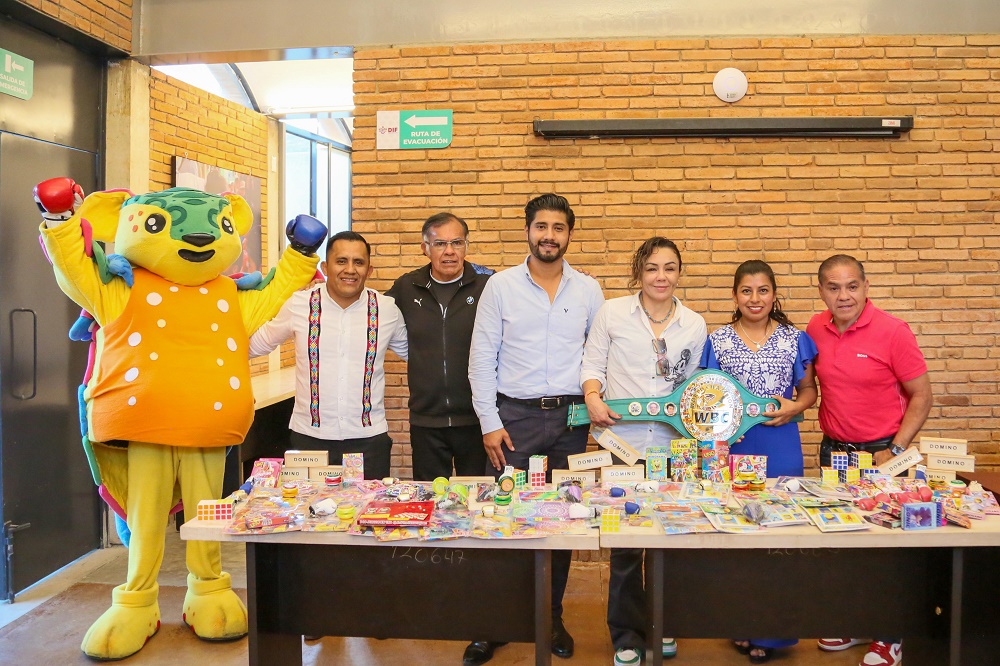 DIF-CASAS-HOGAR-BOX-6 Niñas, niños y adolescentes de las casas hogar DIF conocen la pasión del boxeo