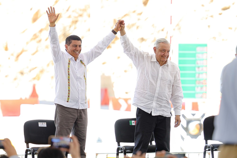 GOBERNADOR-INAUGURACION-AUTOPISTA-1 Autopista Oaxaca- Puerto Escondido, el sueño de más de 15 años se consolida en la Cuarta Transformación