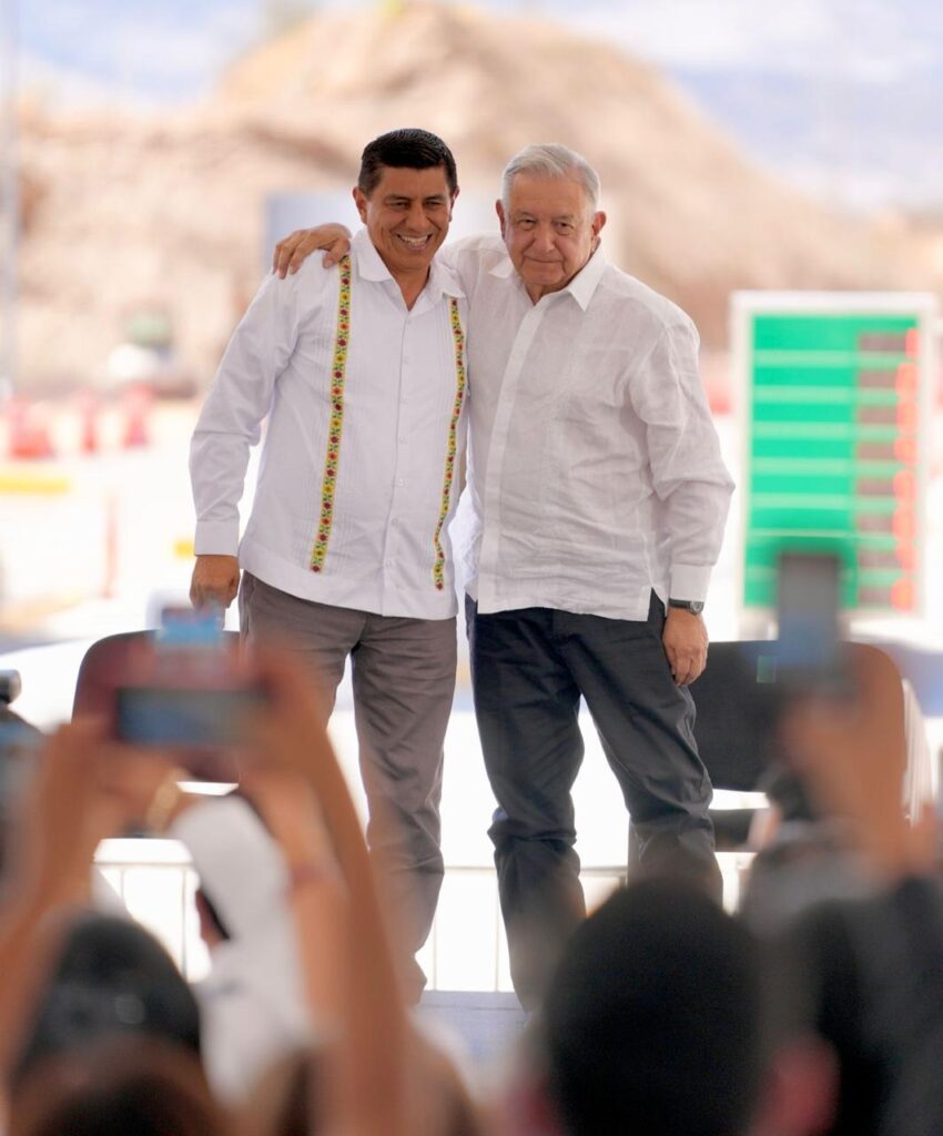 GOBERNADOR-INAUGURACION-AUTOPISTA-4-850x1024 Autopista Oaxaca- Puerto Escondido, el sueño de más de 15 años se consolida en la Cuarta Transformación