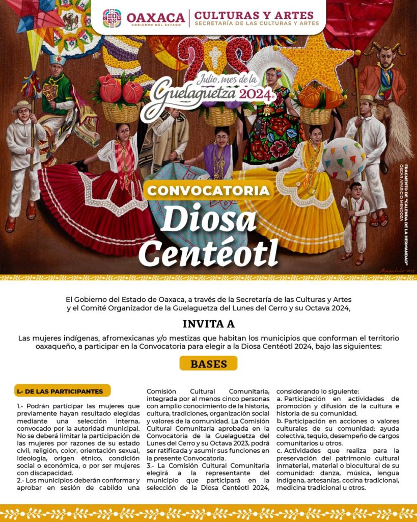 CONVOCATORIA-DIOSA-CENTEOTL-819x1024 Lanza Secretaría de las Culturas y Artes convocatoria para elegir a la Diosa Centéotl 2024