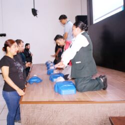 Realiza IMSS Oaxaca capacitación sobre Primeros auxilios y Primeros Auxilios Psicológicos